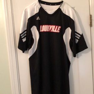 Adidas Univ of Louisville ClimaCool Training T
